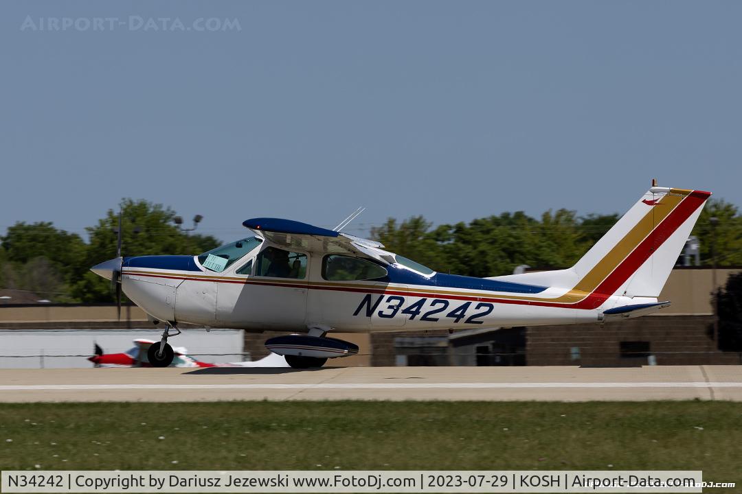 N34242, 1972 Cessna 177B Cardinal C/N 17701729, Cessna 177B Cardinal  C/N 17701729, N34242
