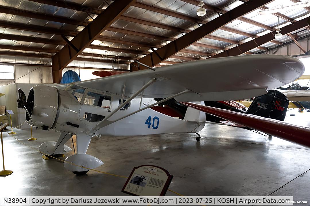 N38904, 1941 Monocoupe 90AW C/N A-827, Monocoupe 90AW 