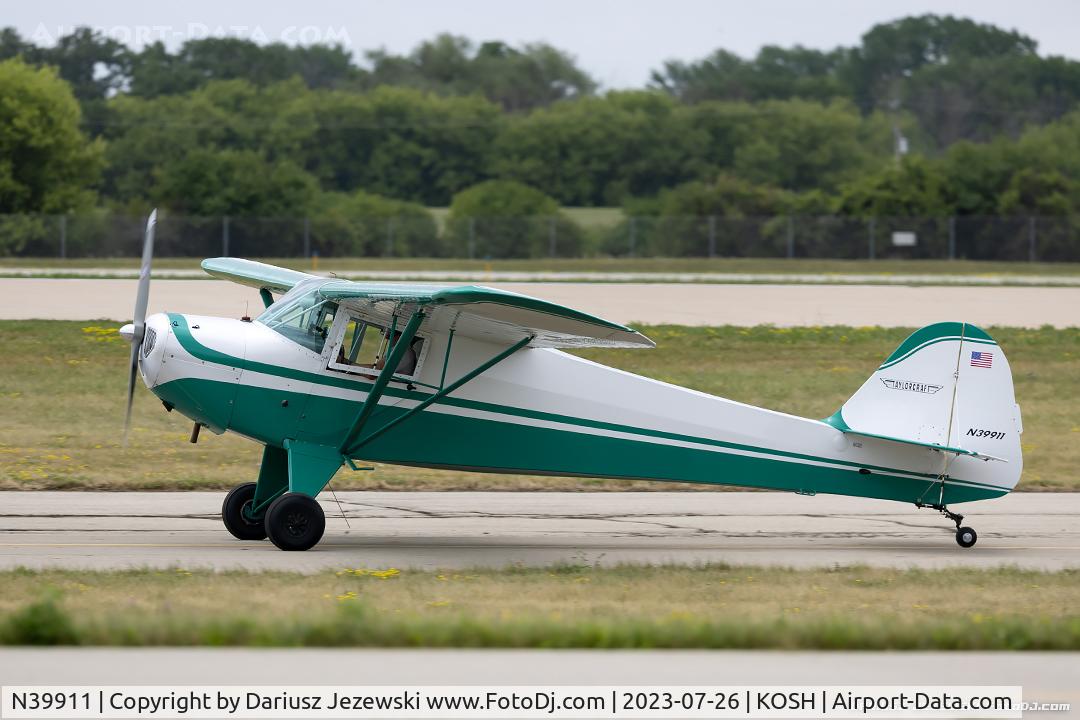 N39911, 1945 Taylorcraft BC12-D C/N 6564, Taylorcraft BC12-D  C/N 6564, N39911