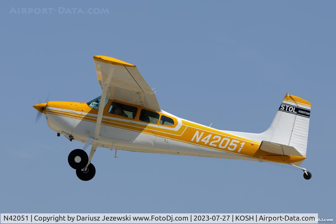 N42051, 1972 Cessna 180J C/N 18052305, Cessna 180A Skywagon  C/N 18052305, N42051
