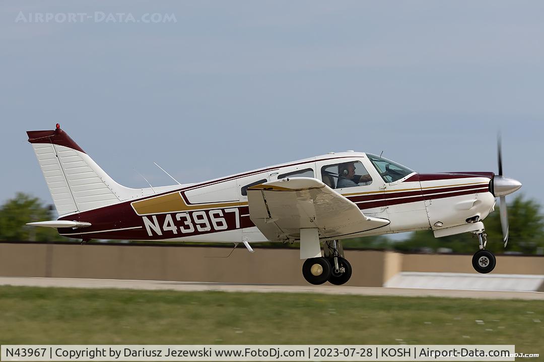 N43967, 1977 Piper PA-28R-201 Cherokee Arrow III C/N 28R-7737140, Piper PA-28R-201 Arrow III  C/N 28R-7737140, N43967