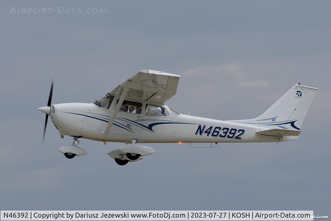 N46392, 1968 Cessna 172K Skyhawk C/N 17257237, Cessna 172K Skyhawk  C/N 17257237, N46392