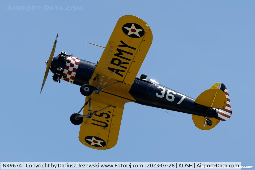 N49674, 1941 Ryan Aeronautical ST3KR C/N 1396, Ryan Aeronautical ST3KR  C/N 1396, N49674