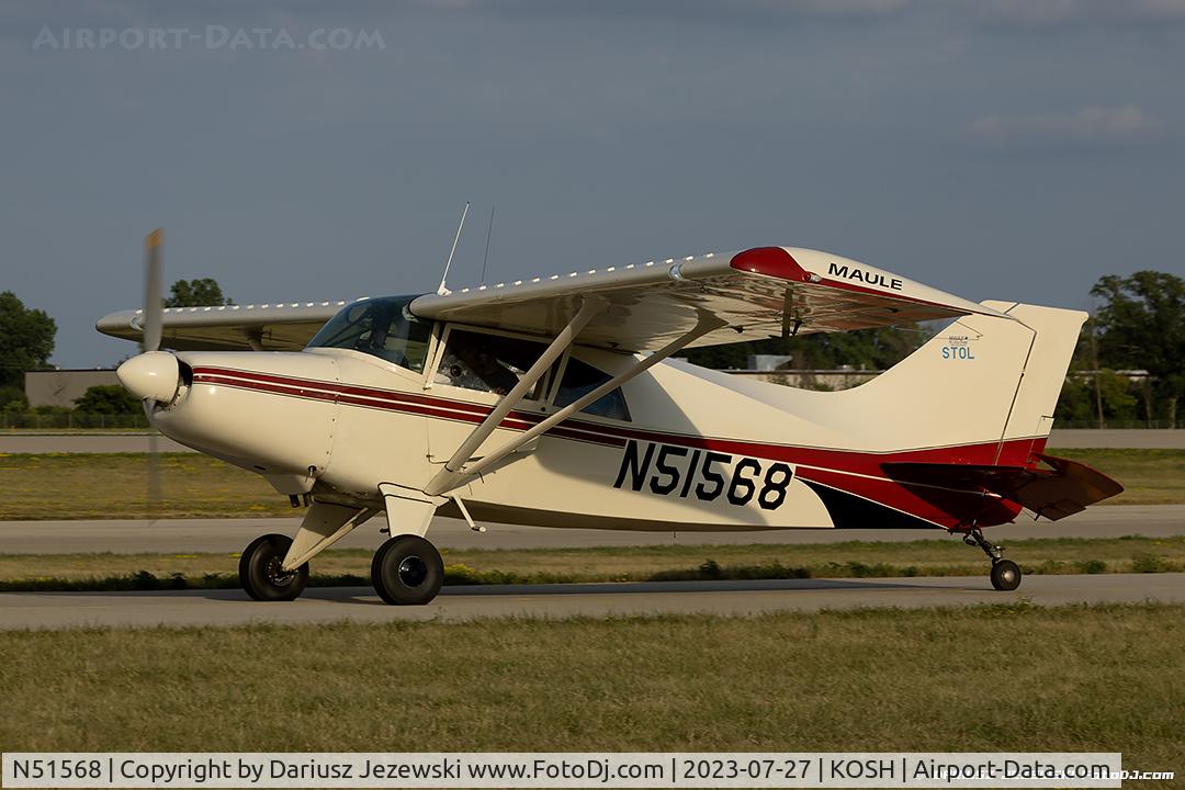 N51568, 1974 Maule M-5-210C Strata Rocket C/N 6024C, Maule M-5-210C Strata Rocket  C/N 6024C, N51568