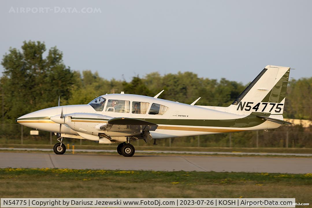 N54775, 1975 Piper PA-23-250 C/N 27-7554082, Piper PA-23-250 Apache  C/N 27-7554082, N54775