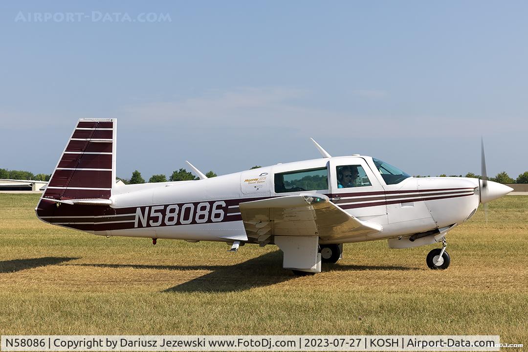 N58086, 1985 Mooney M20J 201 C/N 24-1552, Mooney M20J 201  C/N 24-1552, N58086