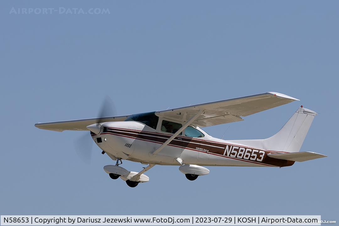 N58653, 1973 Cessna 182P Skylane C/N 18262207, Cessna 182P Skylane  C/N 18262207, N58653