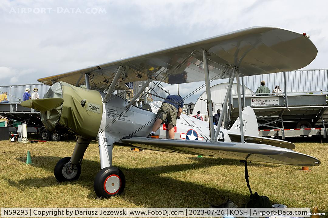 N59293, 1942 Boeing B75N1 C/N 75-3221, Boeing B75N1 Stearman  C/N 75-3221, N59293