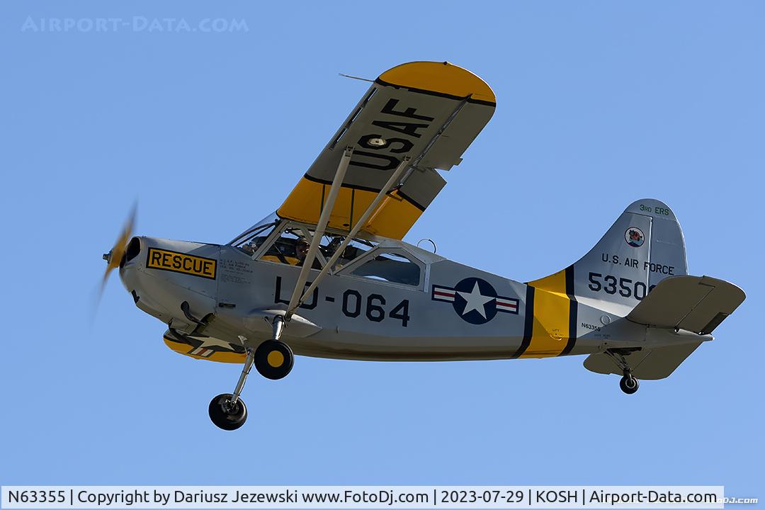 N63355, 1945 Stinson L-5G Sentinel C/N 4646, Stinson L-5G Sentinel  C/N 4646, N63355
