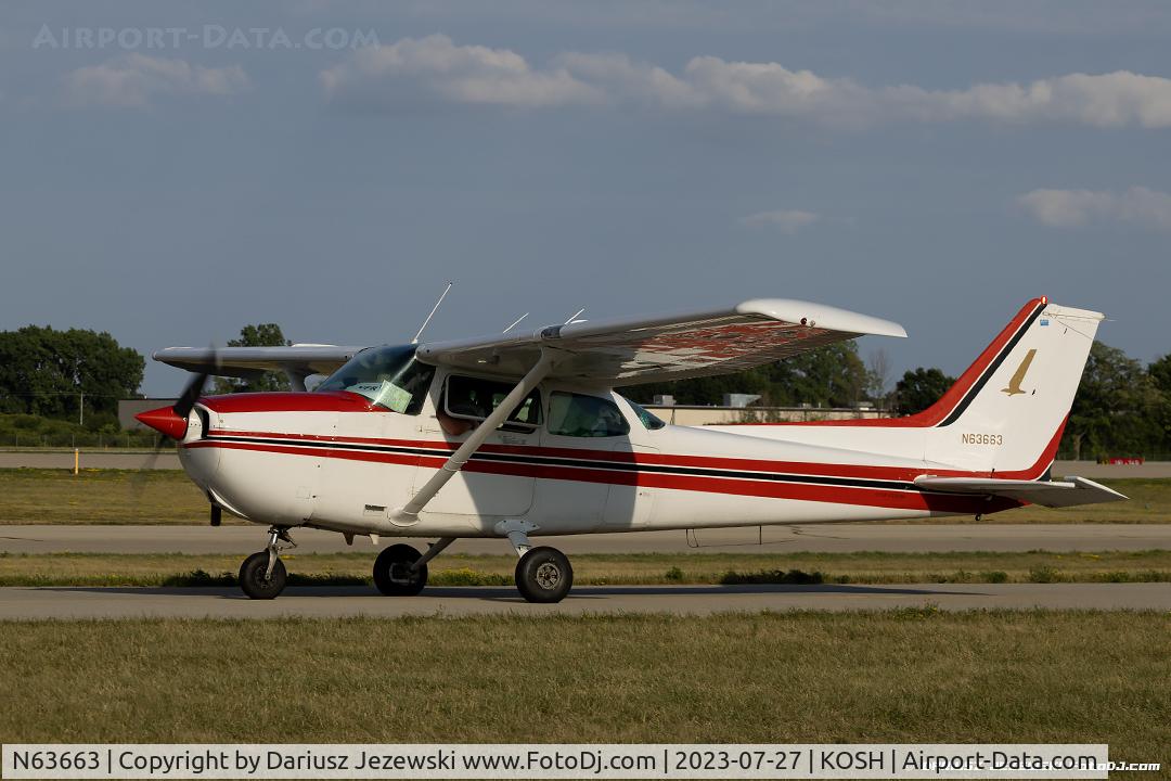 N63663, 1981 Cessna 172P C/N 17275465, Cessna 172P Skyhawk  C/N 17275465, N63663