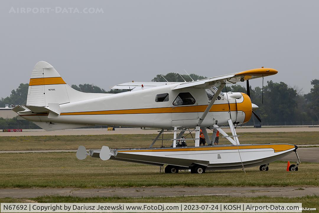 N67692, 1956 De Havilland Canada U-6A Beaver C/N 1018, De Havilland Canada DHC-2 Mk.I Beaver  C/N 1018, N67692