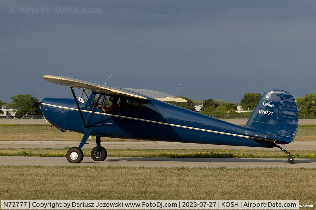 N72777, 1946 Cessna 140 C/N 9960, Cessna 140  C/N 9960, N72777