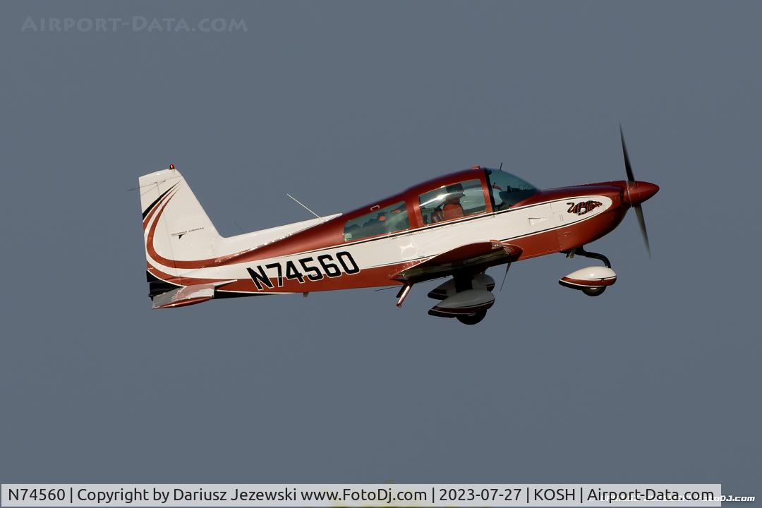 N74560, 1976 Grumman American AA-5B Tiger C/N AA5B-0251, Grumman American AA-5B Tiger  C/N AA5B-0251, N74560