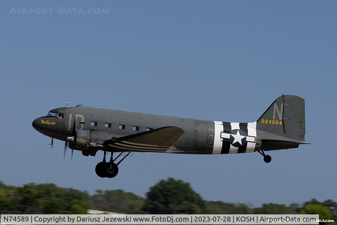 N74589, 1943 Douglas DC3C-S1C3G (C-47A) C/N 9926, Douglas DC-3C-S1C3G 