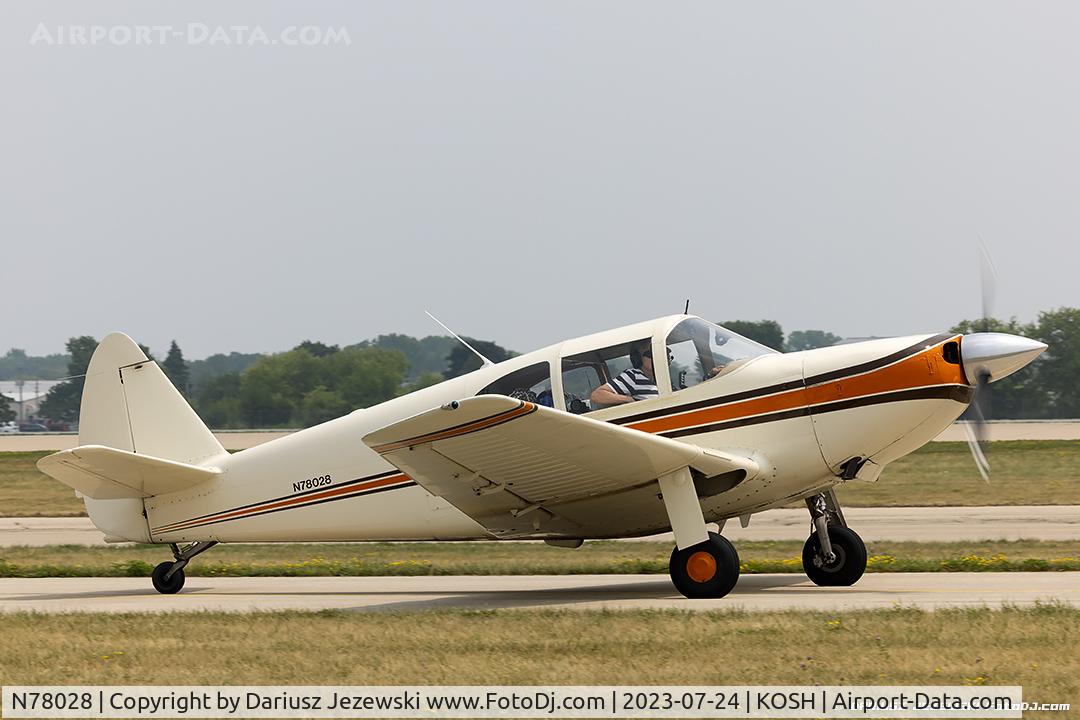 N78028, 1946 Globe GC-1B Swift C/N 2028, Globe GC-1B Swift  C/N 2028, N78028