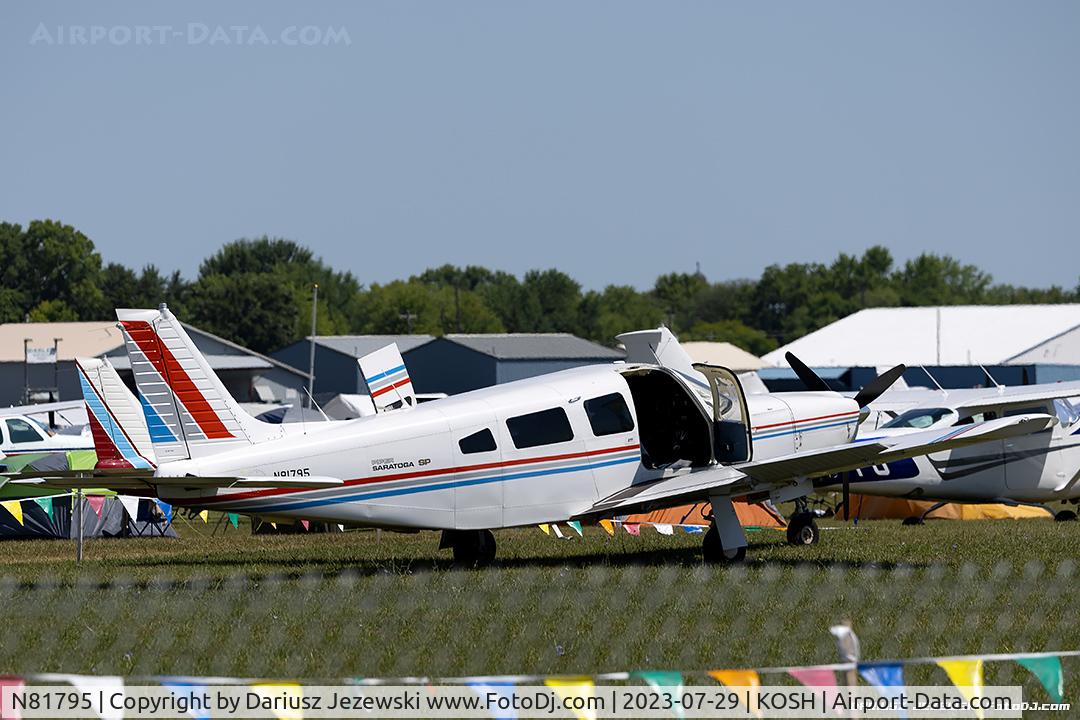 N81795, 1980 Piper PA-32R-301 C/N 32R-8013080, Piper PA-32R-301 Saratoga  C/N 32R-8013080, N81795