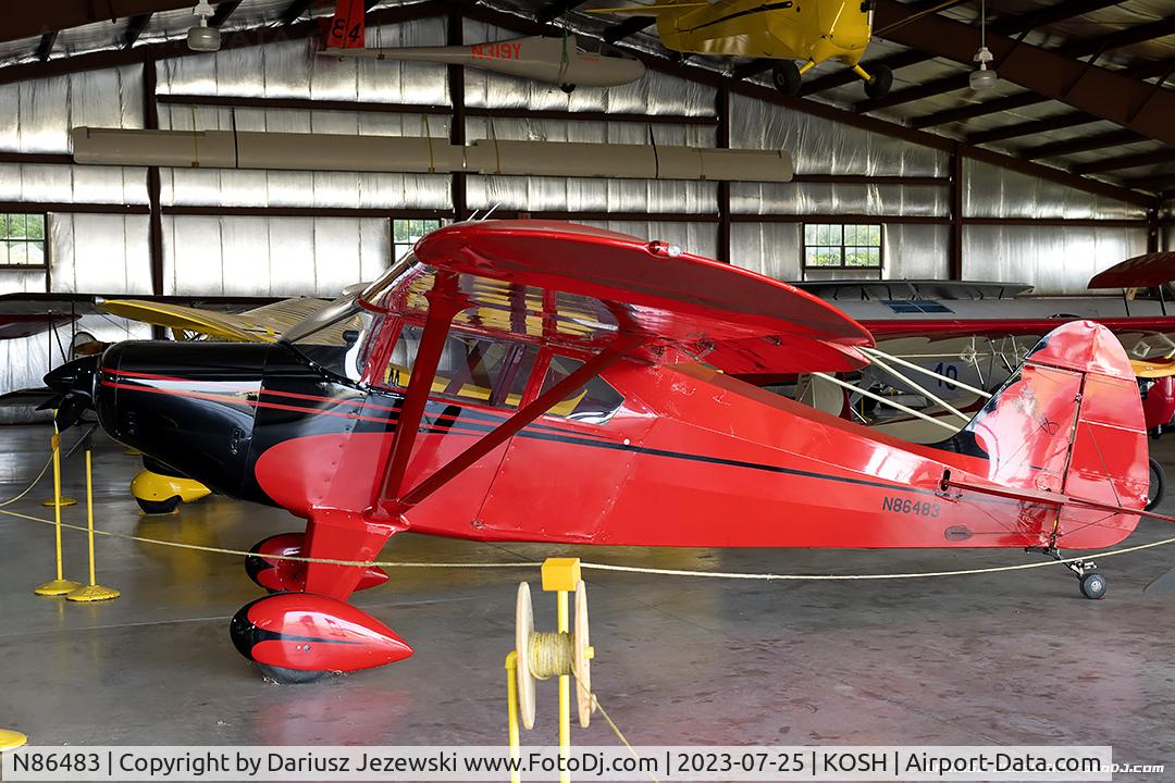 N86483, 1957 Piper PA-22-160 Tri Pacer C/N 22-5777, Piper PA-22-160 Tri-Pacer  C/N 22-5777, N86483 - EAA Museum