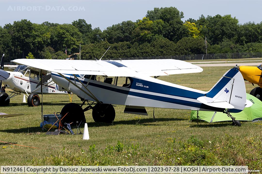 N91246, 1982 Piper PA-18-150 Super Cub C/N 18-8209012, Piper PA-18-150 Super Cub  C/N 18-8209012, N91246