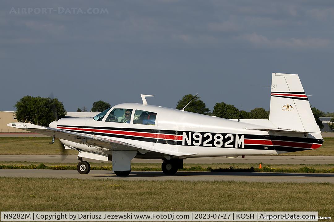 N9282M, 1966 Mooney M20C Ranger C/N 3464, Mooney M20C Ranger  C/N 3464, N9282M