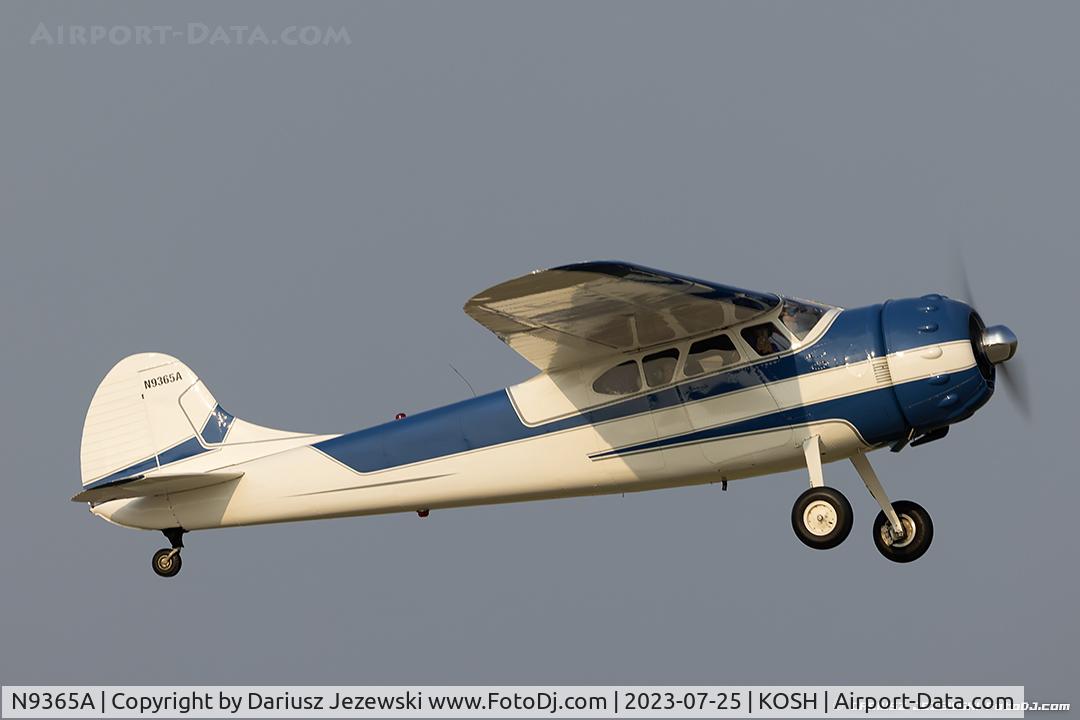 N9365A, 1949 Cessna 190 C/N 7444, Cessna 190  C/N 7444, N9365A