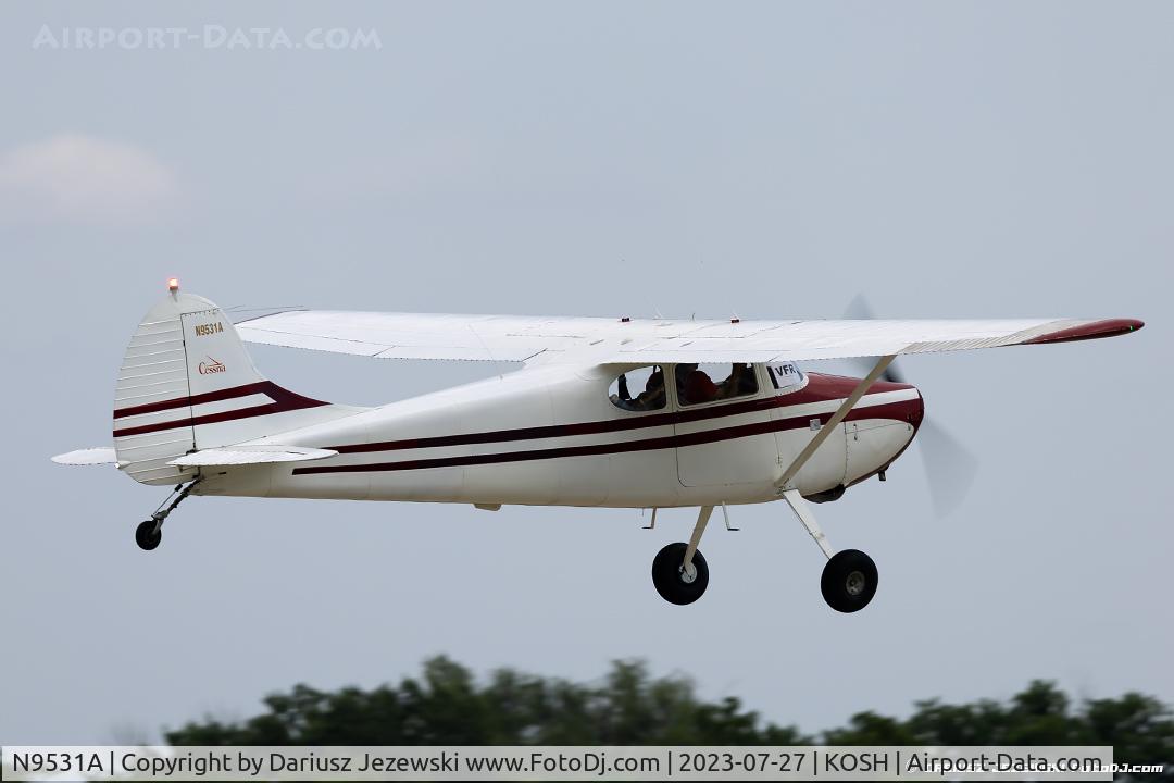 N9531A, 1949 Cessna 170A C/N 19092, Cessna 170A  C/N 19092, N9531A