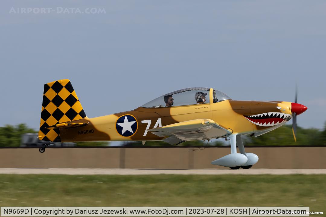 N9669D, 2014 Vans RV-8 C/N 81801, Vans RV-8  C/N 81801, N9669D