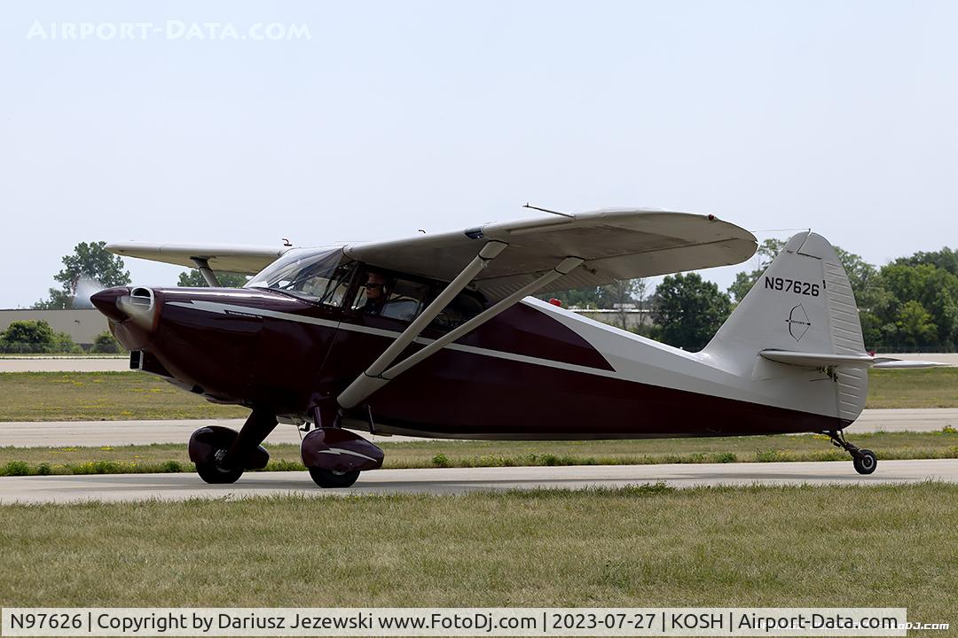 N97626, 1946 Stinson 108 Voyager C/N 108-626, Stinson 108  C/N 108-626, N97626