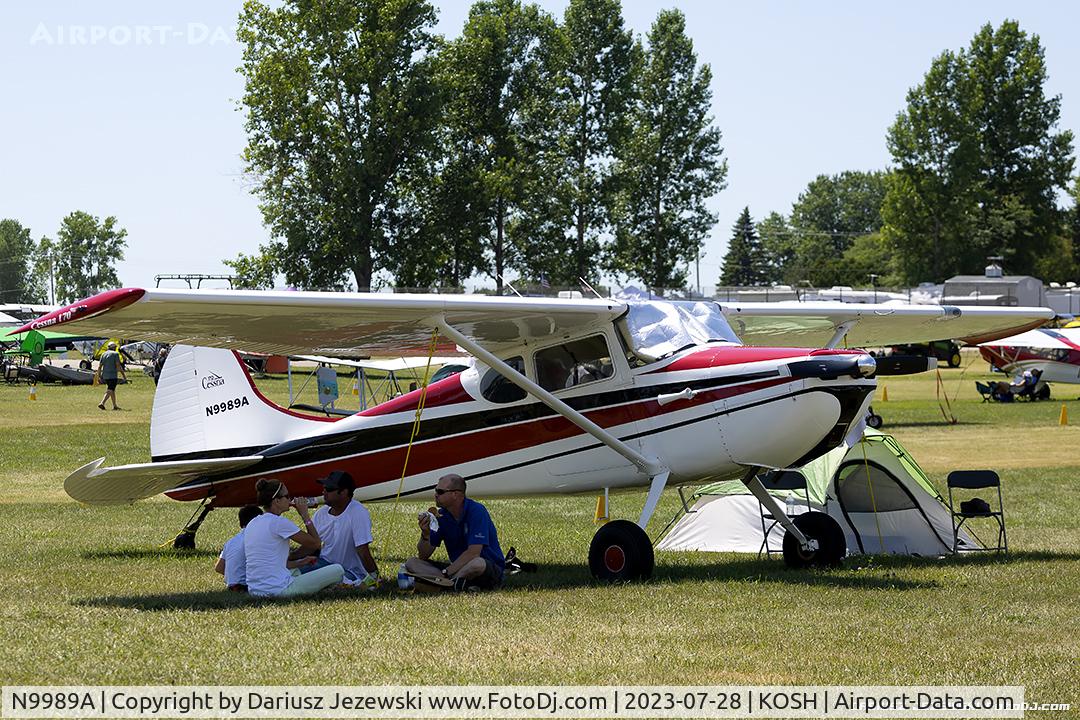 N9989A, 1950 Cessna 170A C/N 19424, Cessna 170A  C/N 19424, N9989A