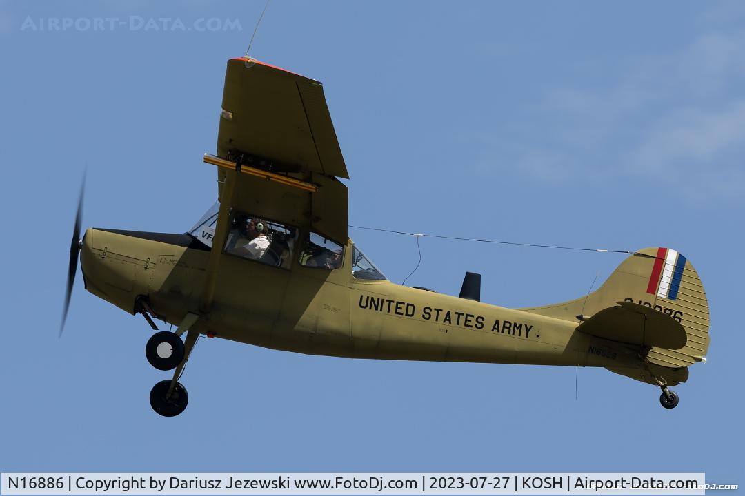 N16886, 1951 Cessna O-1G Bird Dog C/N 22706, Cessna O-1G Bird Dog  C/N 22706, N16886