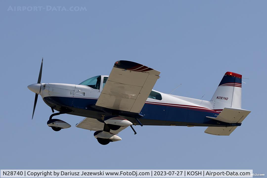 N28740, 1978 Grumman American AA-5B Tiger C/N AA5B0786, Grumman American AA-5B Tiger  C/N AA5B0786, N28740