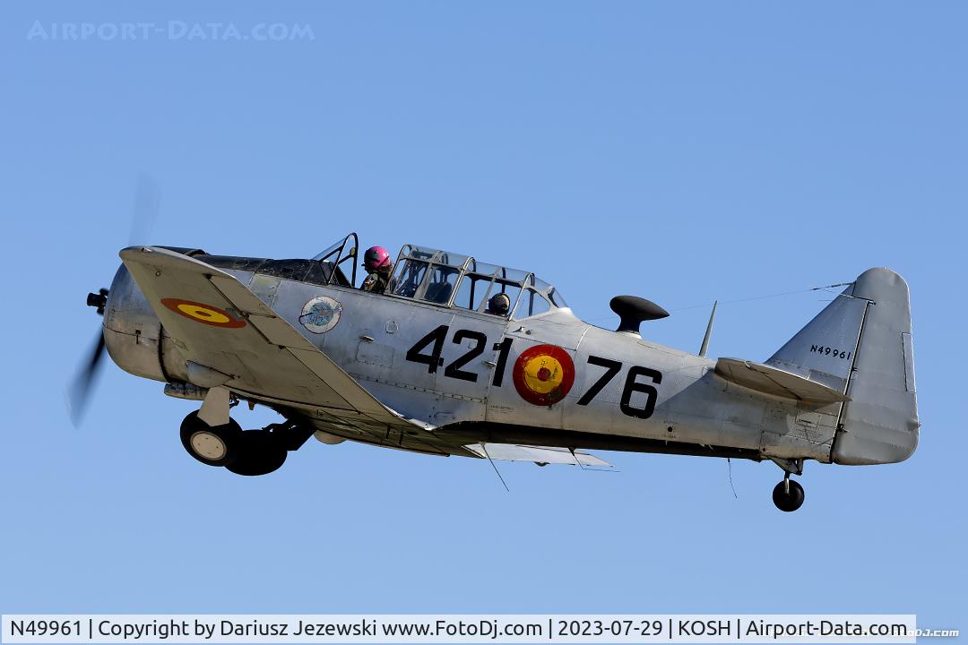 N49961, 1944 North American AT-6D C/N 42-85374A, North American AT-6D Texan  C/N 42-85374A, N49961