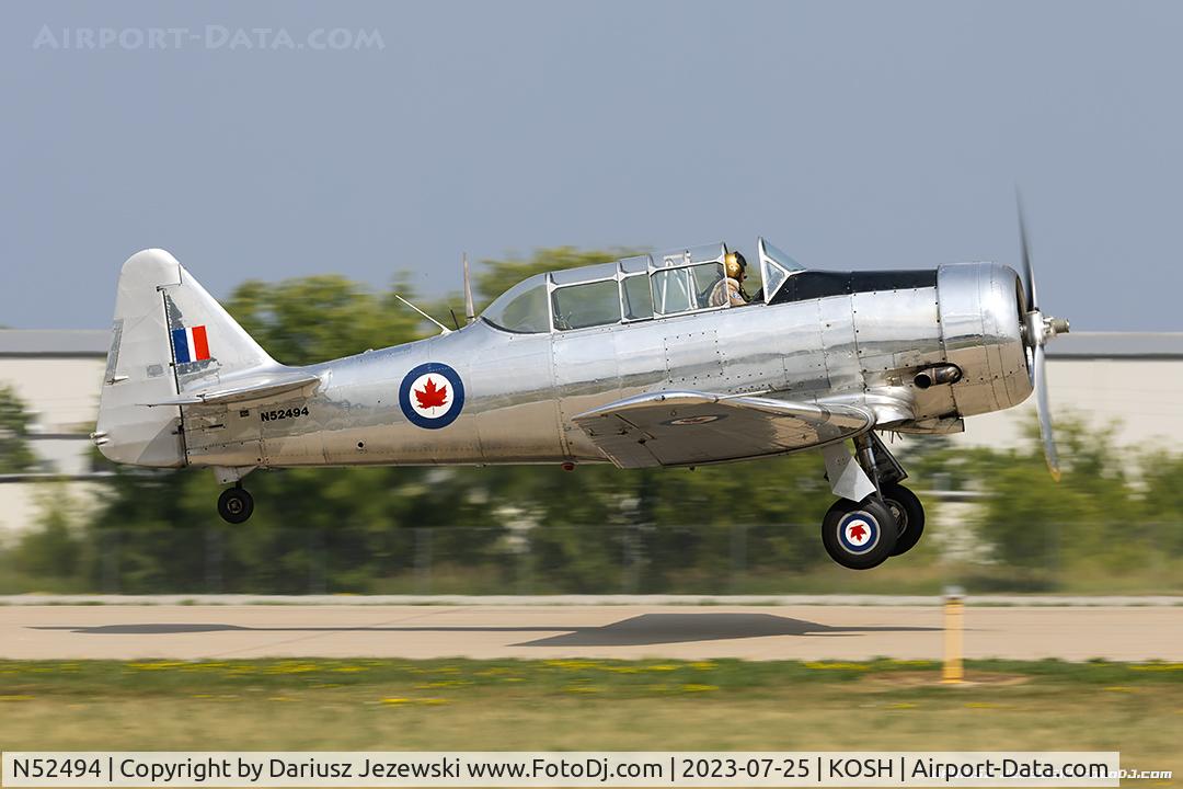 N52494, Canadian Car & Foundry Harvard MK IV C/N CCF4-387, Canadian Car & Foundry Harvard Mk.IV  C/N CCF4-387, N52494