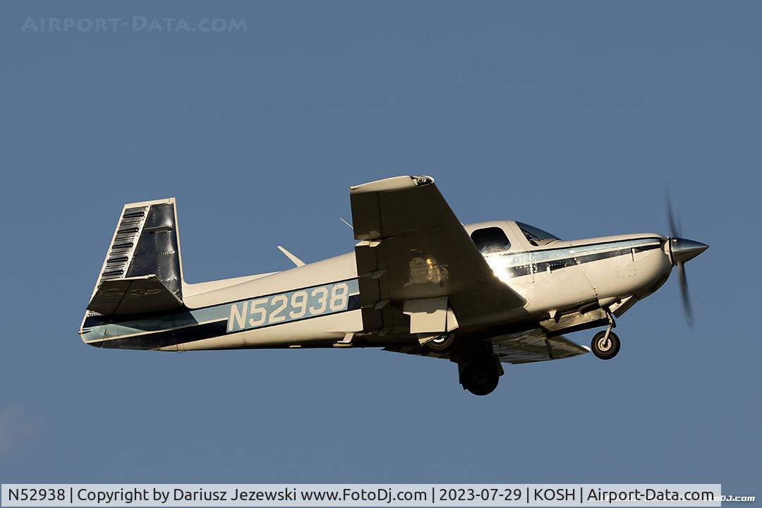 N52938, 1988 Mooney M20K C/N 25-1197, Mooney M20K  C/N 25-1197, N52938