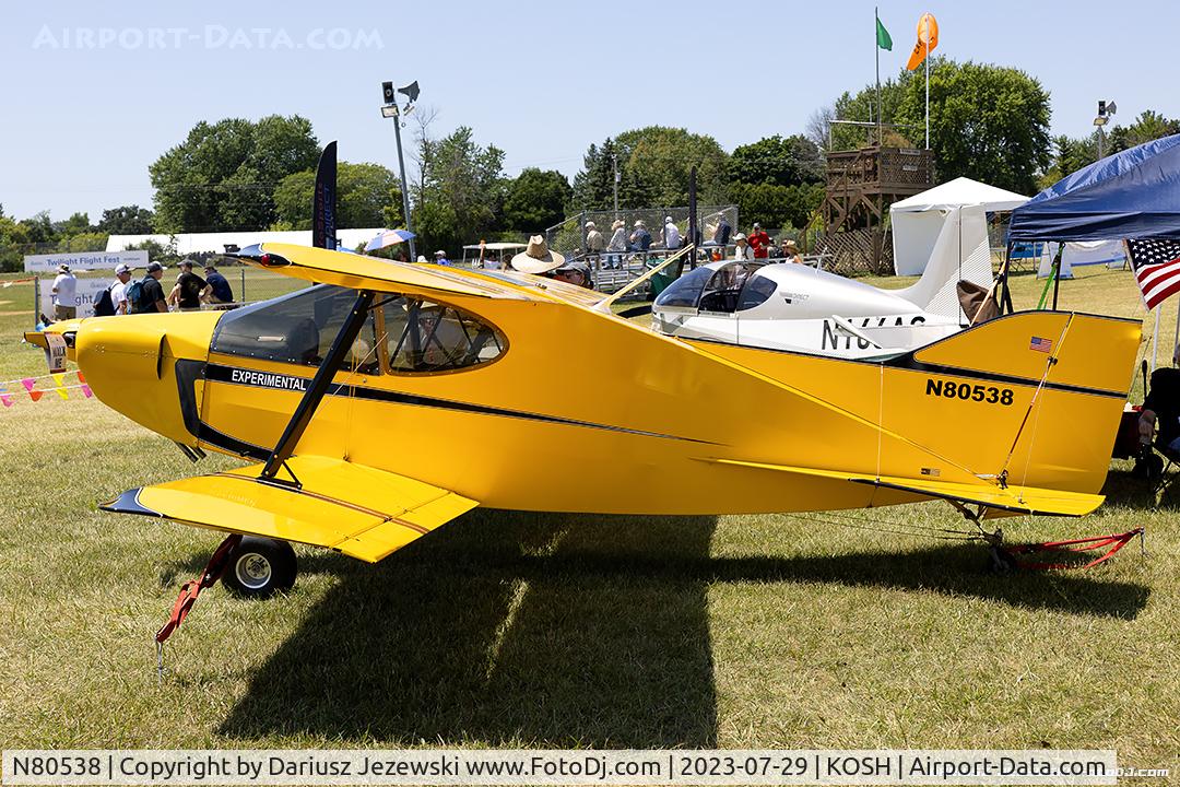 N80538, 1994 Sorrell SNS-9 Hiperlight C/N 21-1, Sorrell Aircraft Co Ltd SNS-9  C/N 21-1, N80538