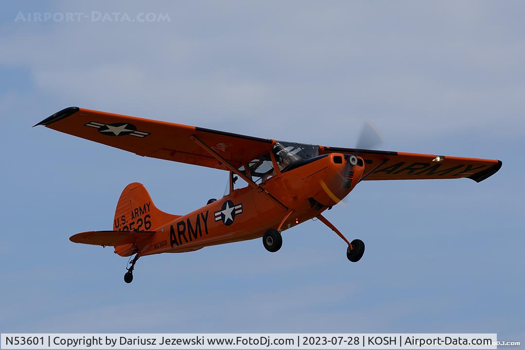 N53601, 1951 Cessna 0-1A C/N 22981, Cessna O-1A Bird Dog  C/N 22981, N53601