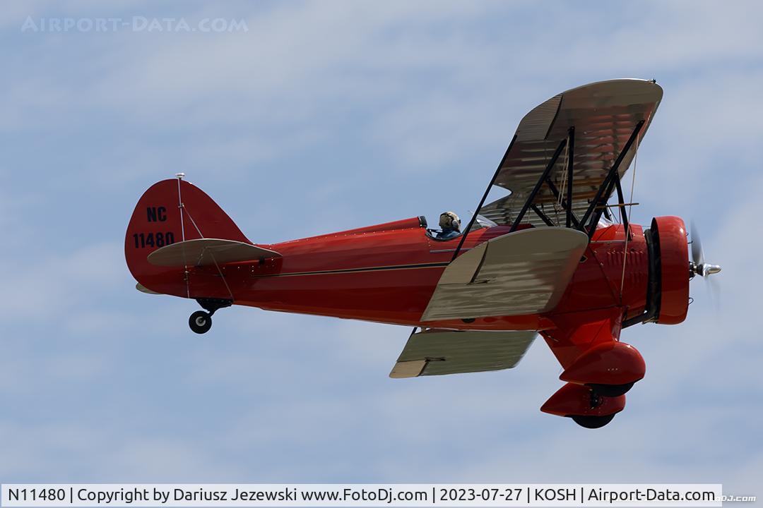 N11480, Waco QCF-2 C/N 3556, Waco QCF-2  C/N 3556, NC11480