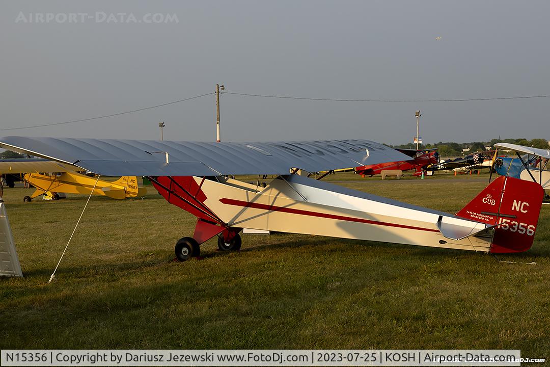 N15356, Piper E-2 C/N 266, Piper E2 Cub  C/N 266, NC15356