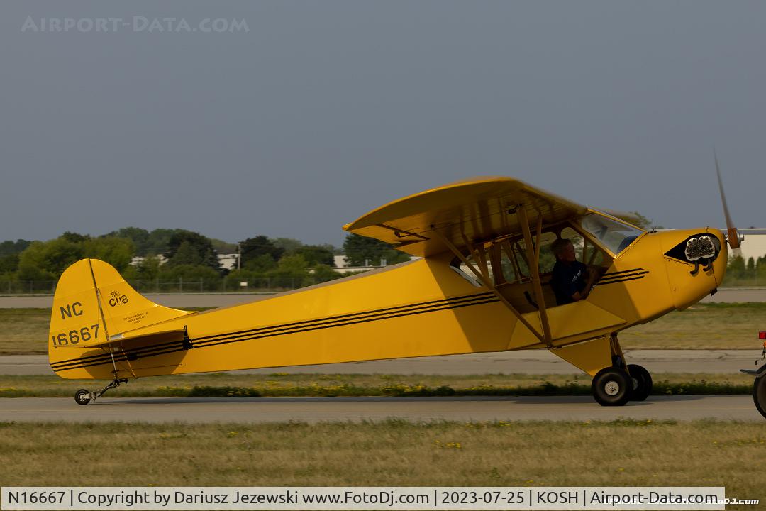 N16667, 1936 Taylor J-2 Cub C/N 682, Taylor J-2  C/N 682, NC16667