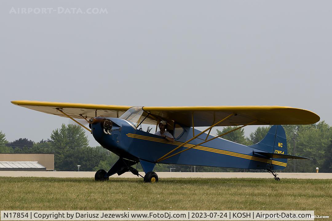 N17854, Piper J-2 C/N 1289, Piper J2 Cub  C/N 1289, NC17854