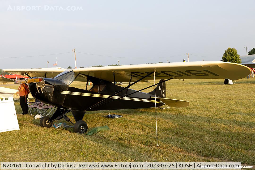 N20161, 1938 Piper J-2 C/N 1961, Piper J2Cub  C/N 1961, NC20161