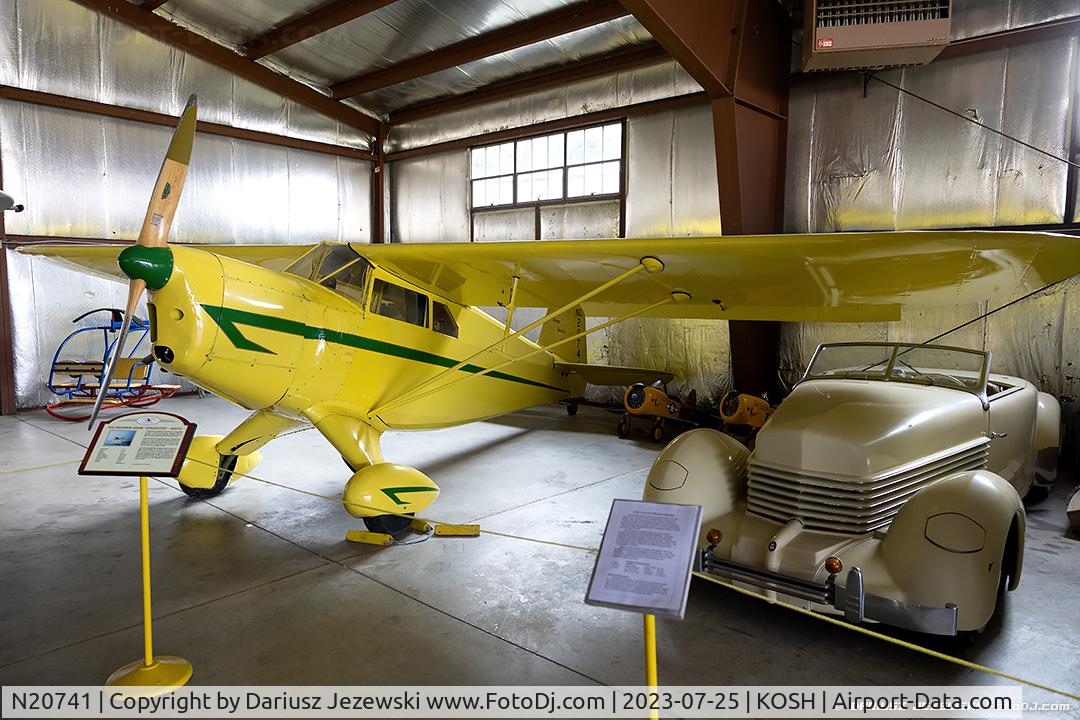 N20741, 1938 Rearwin Speedster 6000M C/N 311, Rearwin Speedster 6000M  C/N 311, NC20741 - EAA Museum