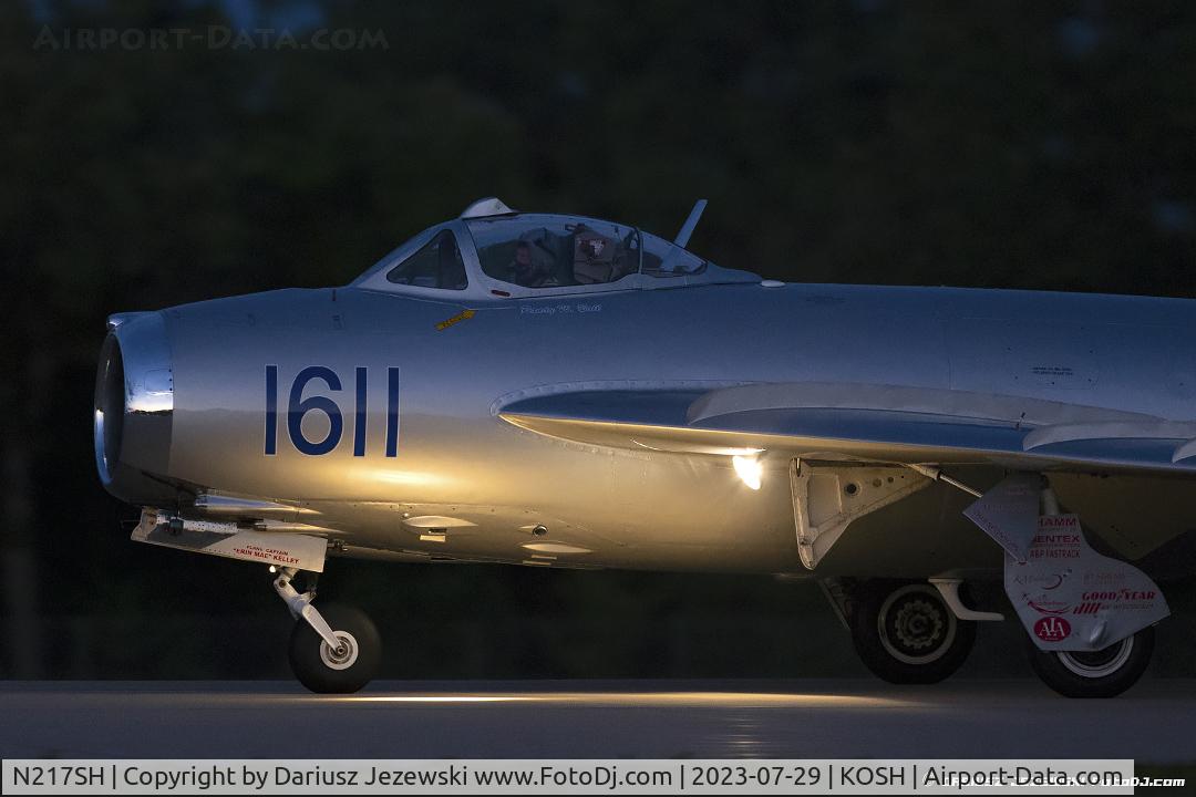 N217SH, 1959 PZL-Mielec Lim-5 (MiG-17F) C/N 1C1611, PZL Mielec Lim-5 (MiG-17F)  C/N 1C1611, NX217SH