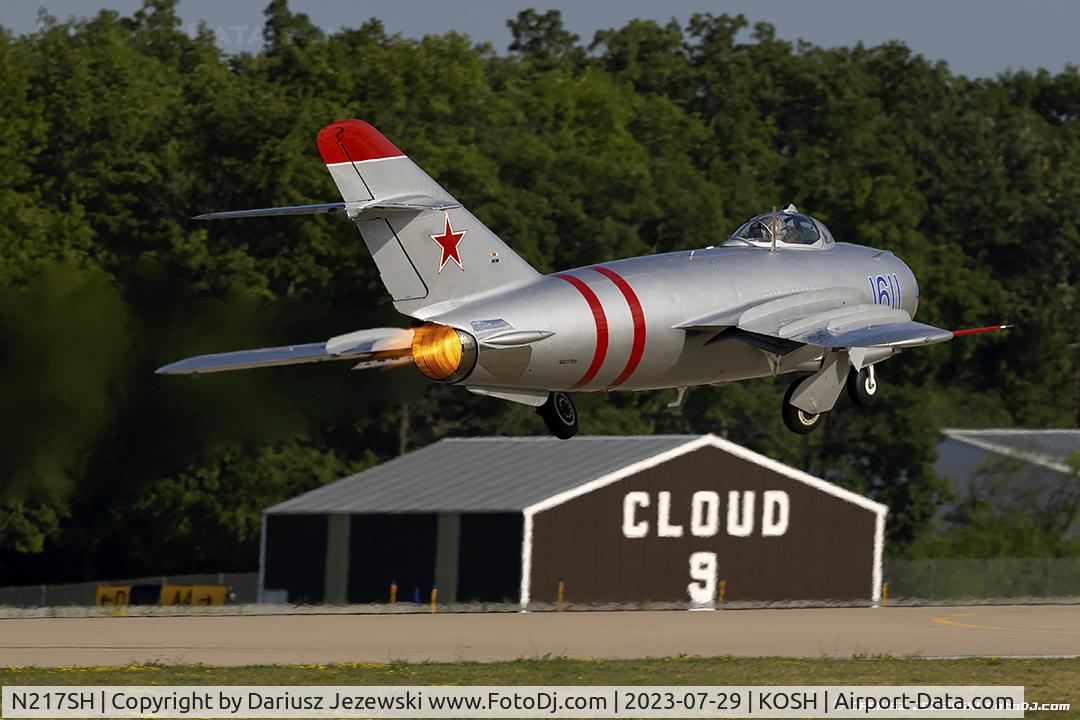 N217SH, 1959 PZL-Mielec Lim-5 (MiG-17F) C/N 1C1611, PZL Mielec Lim-5 (MiG-17F)  C/N 1C1611, NX217SH