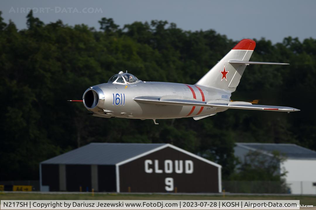 N217SH, 1959 PZL-Mielec Lim-5 (MiG-17F) C/N 1C1611, PZL Mielec Lim-5 (MiG-17F)  C/N 1C1611, NX217SH