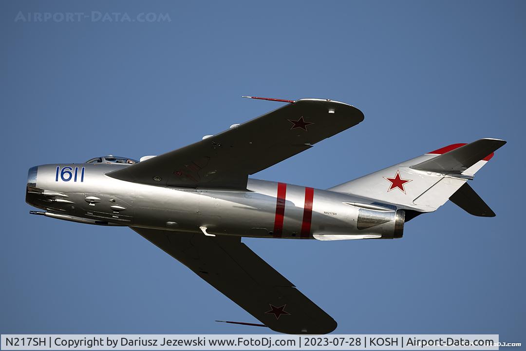 N217SH, 1959 PZL-Mielec Lim-5 (MiG-17F) C/N 1C1611, PZL Mielec Lim-5 (MiG-17F)  C/N 1C1611, NX217SH