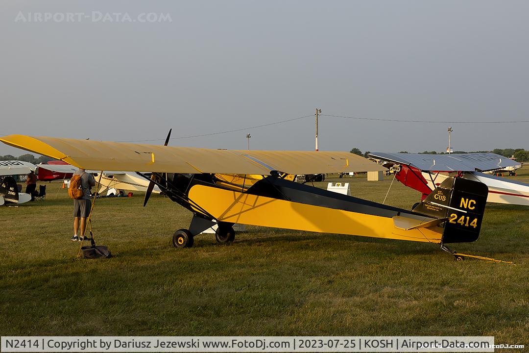 N2414, 1933 Piper E-2 C/N 64, Piper E2 Cub  C/N 64, NC2414