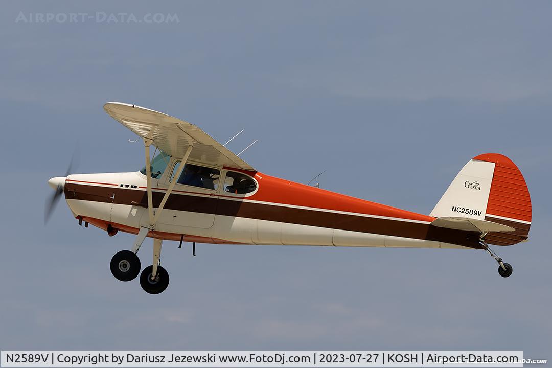 N2589V, 1948 Cessna 170 C/N 18094, Cessna 170  C/N 18094, NC2589V