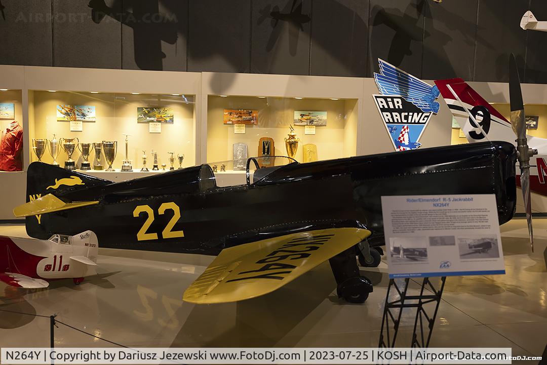 N264Y, 1936 Elmendorf A-1 C/N A-1, Rider/Elmendorf R-5 