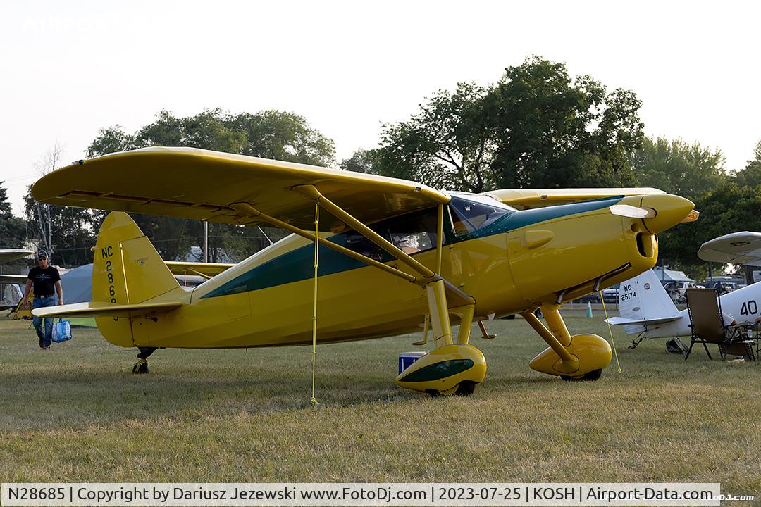N28685, 1940 Fairchild 24W-40 C/N W40-168, Fairchild 24W-40  C/N W-40-168, NC28685