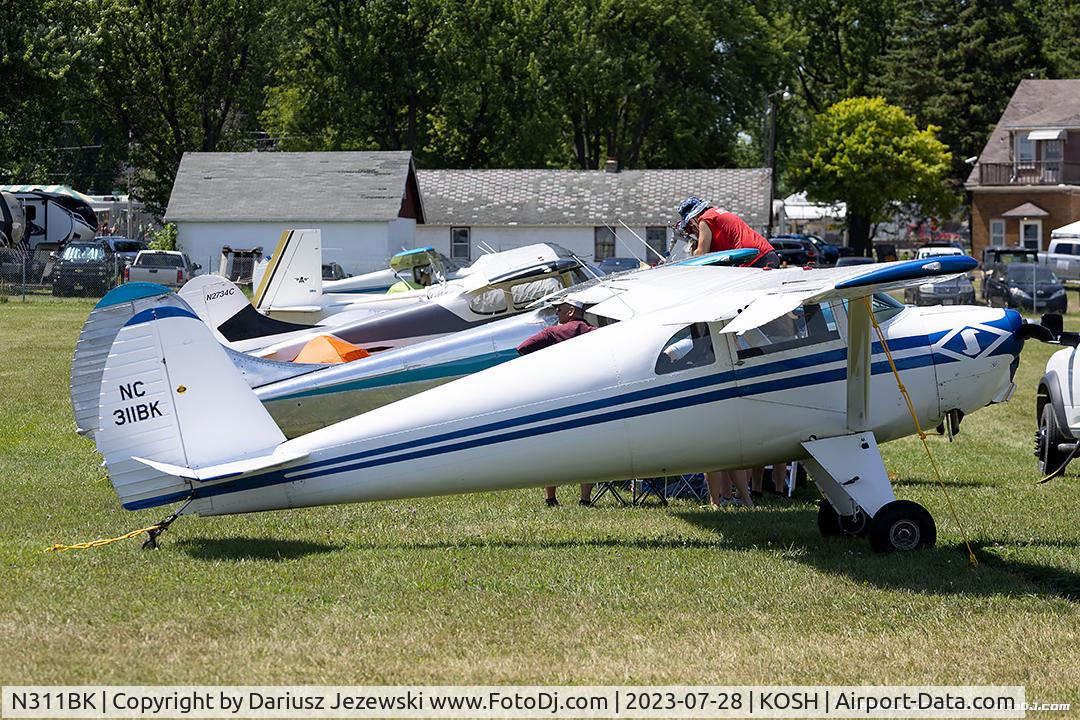 N311BK, 1946 Luscombe 8A C/N 3261, Luscombe 8A Luscome Master  C/N 3261, NC311BK